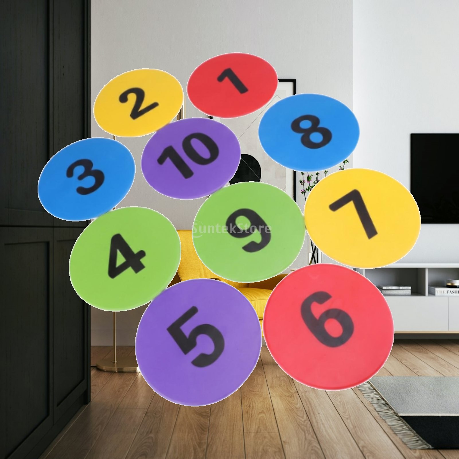 Speed Agility Dots - Matras Latihan Kelincahan Anti Selip dengan