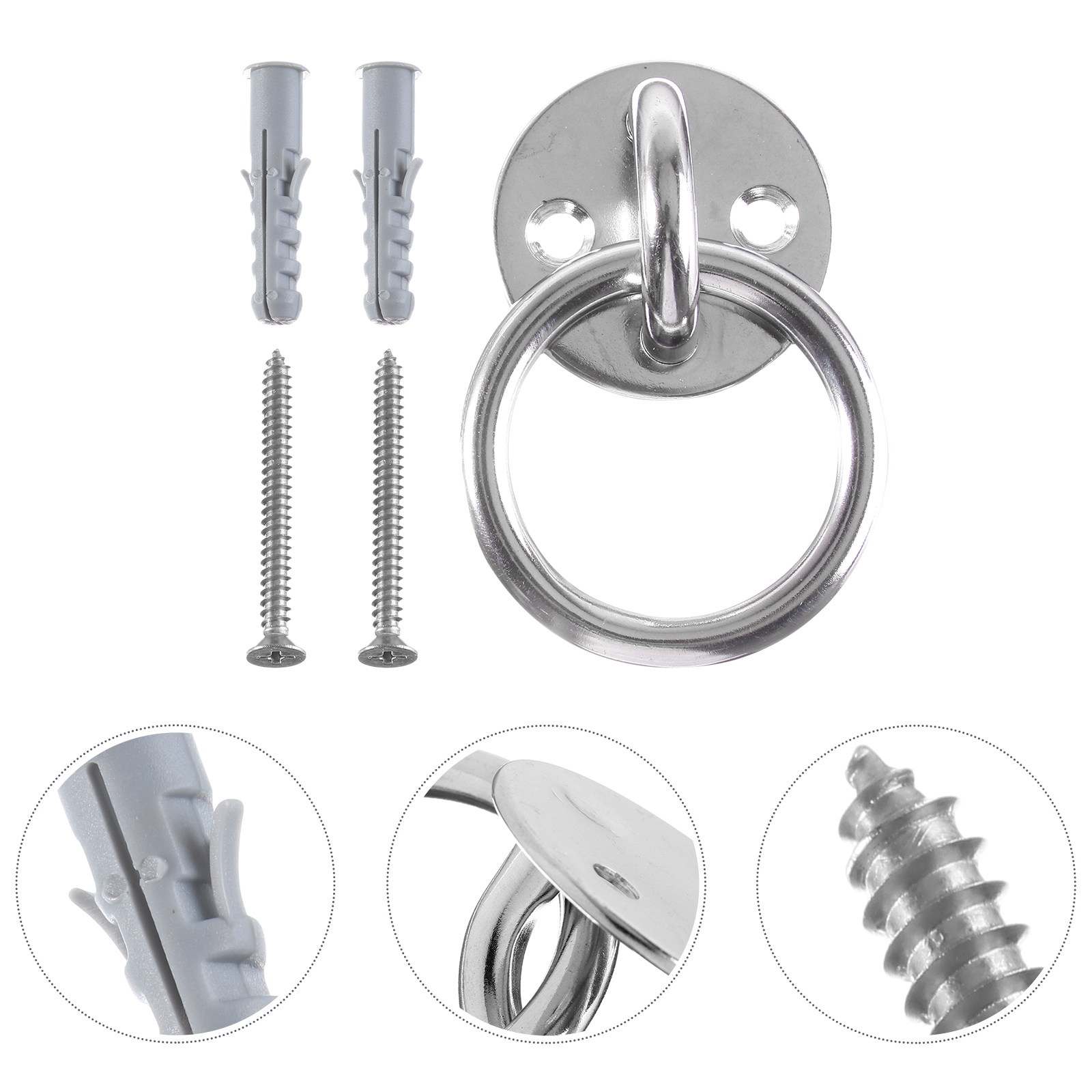 1Set Braket Penyangga Dinding  - Battle Rope Anchor ulasan dan harga