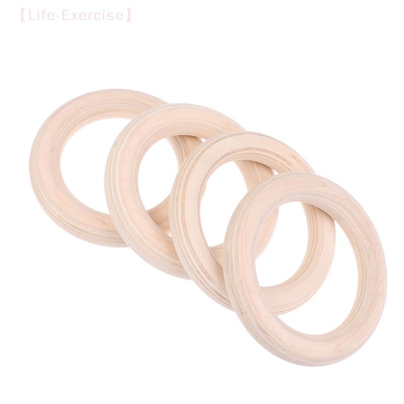 2 Buah/Pasang Cincin Kayu Cinc - Gymnastic Ring Wood ulasan dan harga