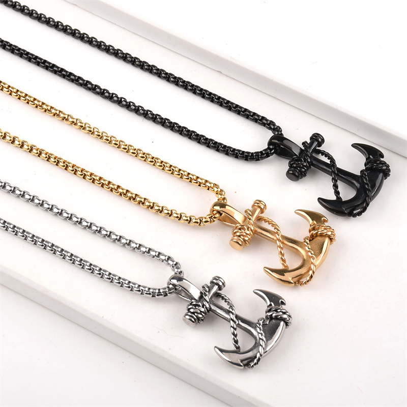 Kalung Liontin Jangkar Laut Tr - Battle Rope Anchor ulasan dan harga