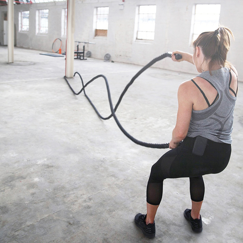 Tali Latihan Fitness 9M/12M/15 - Battle Rope Anchor ulasan dan harga